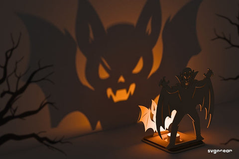 Halloween Vampire Candle Holder SVG SVG SvgOcean 