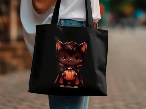 Halloween Vampire Cat Sublimation PNG Sublimation Luvleigh Digitals 
