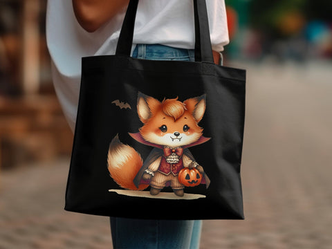 Halloween Vampire Fox Sublimation PNG Sublimation Luvleigh Digitals 