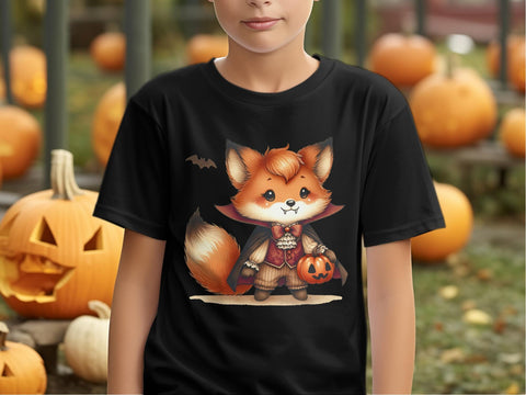 Halloween Vampire Fox Sublimation PNG Sublimation Luvleigh Digitals 