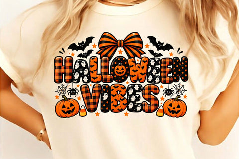 Halloween Vibes PNG, Halloween PNG Sublimation SVGista 