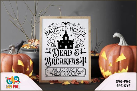 Halloween Vintage Sign Bundle SVG Shetara Begum 
