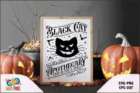 Halloween Vintage Sign Bundle SVG Shetara Begum 