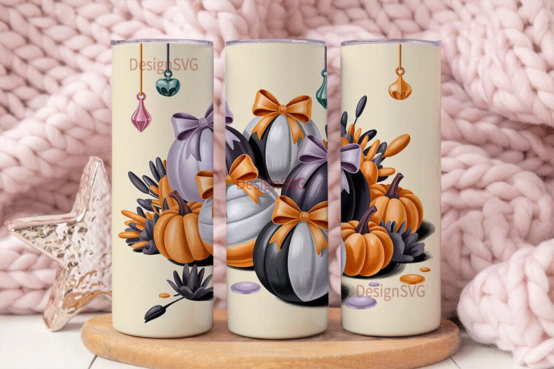 Halloween Volleyball Tumbler Wrap Sublimation DesignSVG 