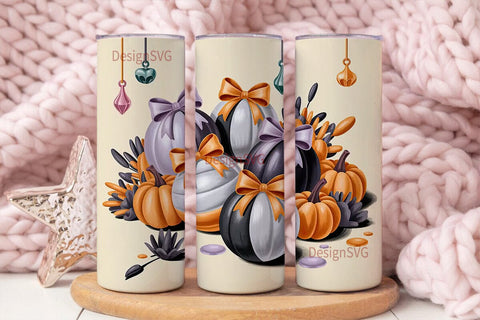Halloween Volleyball Tumbler Wrap Sublimation DesignSVG 