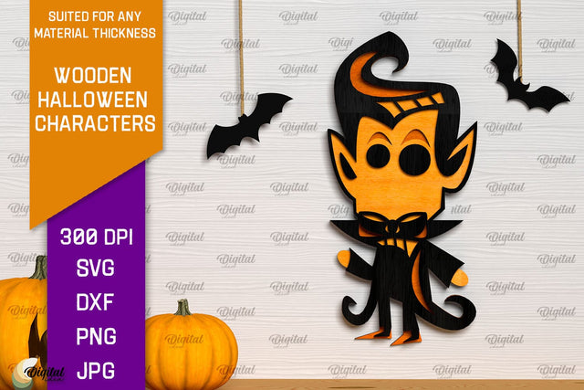 Halloween Wall Decor Laser Cut. Spooky Halloween SVG SVG Evgenyia Guschina 