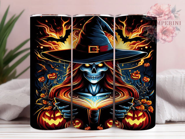 Halloween Witch Bats Pumpkin Tumbler, Flying Bats, Pumpkin Wrap, Spooky Tumbler, Fall Design, Sublimation Cup, 20Oz Tumbler Sublimation Li Zamperini 