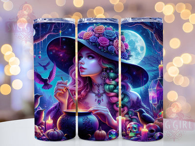 Halloween Witch Cauldron Tumbler, Cauldron Tumbler, Happy Halloween, 20Oz Tumbler Wrap, Sublimation Drinkware, Spooky Aesthetic, Magical Brew Sublimation SvggirlplusArt 
