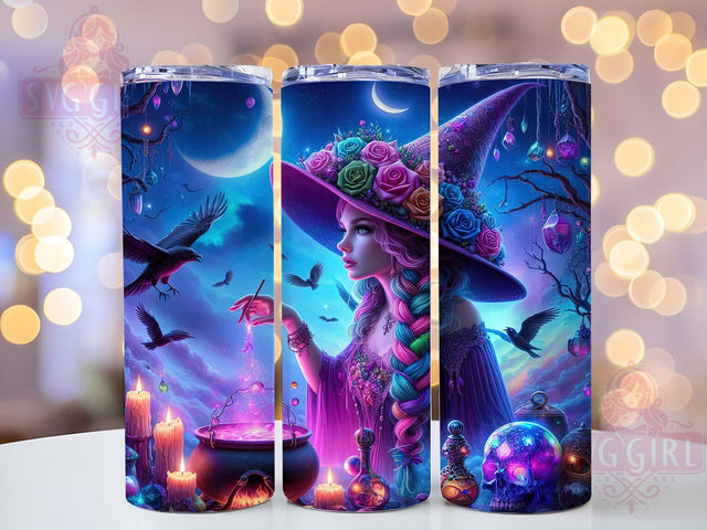 Halloween Witch Cauldron Tumbler, Cauldron Tumbler, Happy Halloween, 20Oz Tumbler Wrap, Sublimation Drinkware, Spooky Aesthetic, Magical Brew Sublimation SvggirlplusArt 