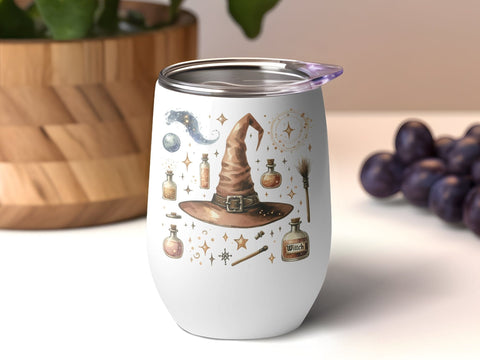 Halloween Witch Hat Sublimation PNG Sublimation Luvleigh Digitals 