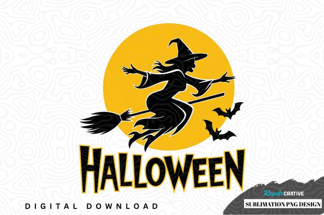 Halloween witch sublimation png design Sublimation Regulrcrative 