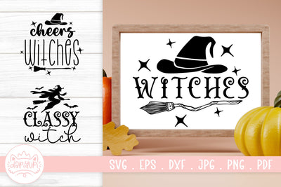 Halloween Witch SVG Cut File SVG dapiyupi store 