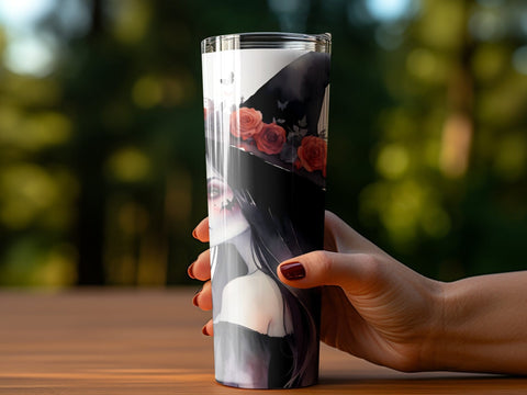 Halloween Witch Tumbler wrap Sublimation Luvleigh Digitals 