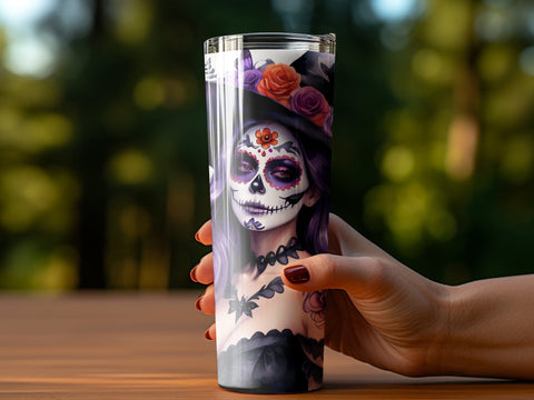 Halloween Witch Tumbler wrap Sublimation PNG Sublimation Luvleigh Digitals 
