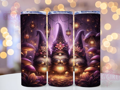 Halloween Witchy Gnome Tumbler Wrap, Halloween Tumbler Wrap, Gnome Sublimation Design, 20Oz Skinny Tumbler, Fall Witch Tumbler, Spooky Gnome Wrap, Halloween Drinkware Sublimation SvggirlplusArt 
