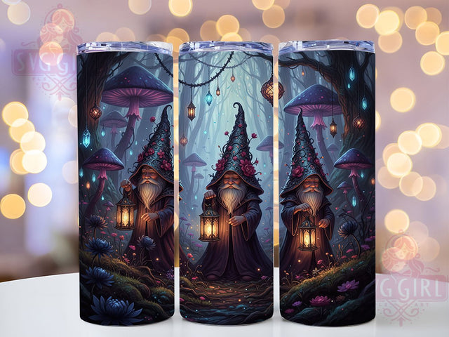 Halloween Witchy Gnome Tumbler Wrap, Halloween Tumbler Wrap, Gnome Sublimation Design, 20Oz Skinny Tumbler, Fall Witch Tumbler, Spooky Gnome Wrap, Halloween Drinkware Sublimation SvggirlplusArt 
