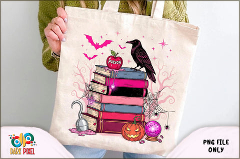 Halloween Witchy Tote Bag PNG Bundle Sublimation Shetara Begum 