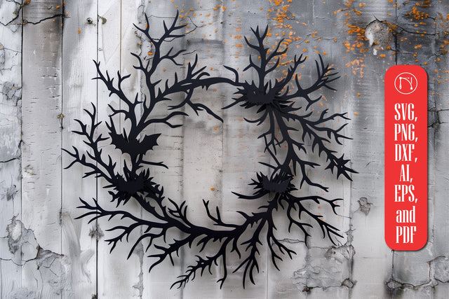 Halloween Wreaths Laser Cut SVG SVG MD JOYNAL ABDIN 