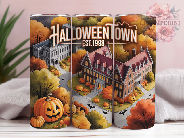 Halloweentown Est 1998 Spooky Witch Tumbler, Est 1998, Halloween Tumbler, Spooky Wrap, Witchy Design, Sublimation Cup, 20Oz Tumbler Sublimation Li Zamperini 