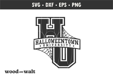 Halloweentown University SVG | Halloween Shirt SVG SVG Wood And Walt 