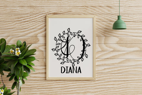 Halovira Monogram Font Dm Letter Studio 