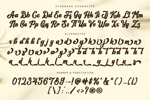 Hamilton - Bold Script Font Font Mozarella 