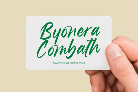 Hamilton Brittany - Bold Brush Font Font Letterena Studios 