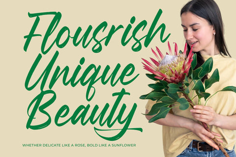 Hamilton Brittany - Bold Brush Font Font Letterena Studios 