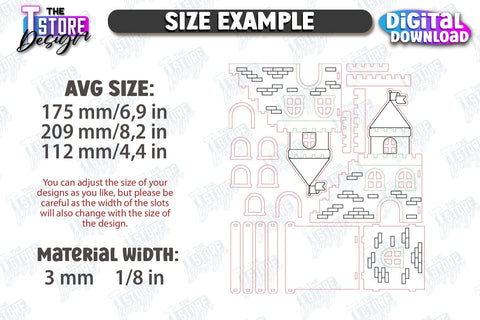 Hamster House Laser Cut Bundle | Small Pets Supplies | Home Pets | CNC Files SVG The T Store Design 