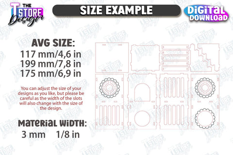 Hamster House Laser Cut | Small Pets Supplies | Home Pets | CNC File SVG The T Store Design 