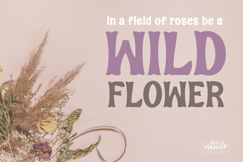 Hand Drawn Font - Le Fleur, Handwritten font Font Mastilo Designs 