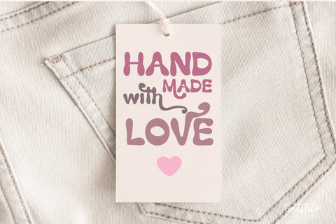 Hand Drawn Groovy Retro Font - Vintage Babe | Modern Retro Font Font Mastilo Designs 