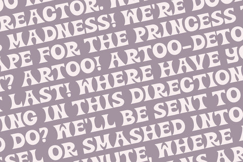 Hand Drawn Retro Font - Sunset Rave, Handwritten font Font Mastilo Designs 