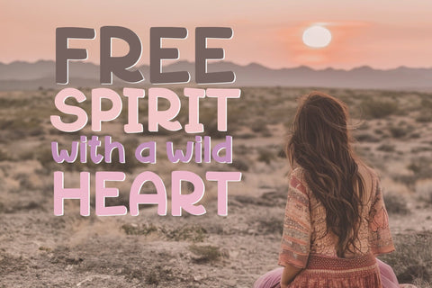 Hand Drawn Sans Serif Display Font - Desert Rose, Procreate Font Font Mastilo Designs 