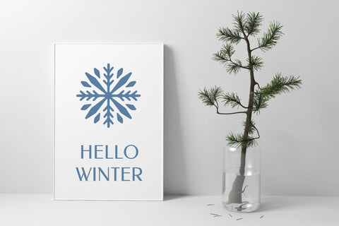 Hand drawn snowflakes SVG bundle. Winter decorations SVG LaBelezoka 