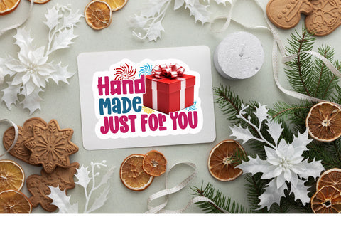 Hand made just Sticker Design Sublimation Regulrcrative 