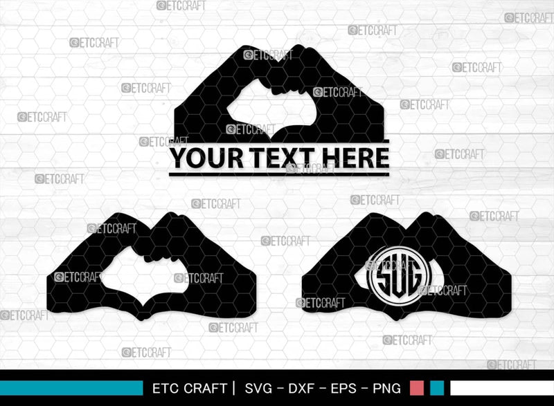 Hand Sign SVG Bundle, Hand Sign Silhouette, Ok Sign Svg, Peace Hand ...