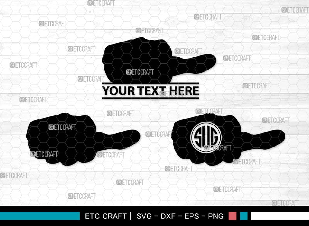 Hand Sign SVG Bundle, Hand Sign Silhouette, Ok Sign Svg, Peace Hand ...