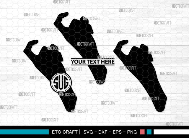 Hand Sign SVG Bundle, Hand Sign Silhouette, Ok Sign Svg, Peace Hand Sign Svg, V sign Svg, Hand Symbol Svg, Rock Hand Symbol Svg, Hand Sign SVG ETC Craft 
