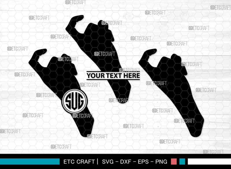 Hand Sign SVG Bundle, Hand Sign Silhouette, Ok Sign Svg, Peace Hand ...