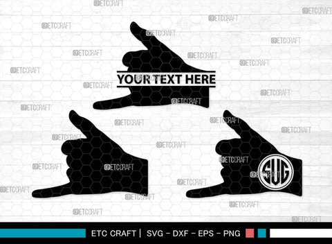 Hand Sign SVG Bundle, Hand Sign Silhouette, Ok Sign Svg, Peace Hand Sign Svg, V sign Svg, Hand Symbol Svg, Rock Hand Symbol Svg, Hand Sign SVG ETC Craft 