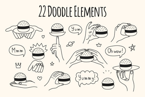 Hand With Burger PNG Clipart Sublimation Rin Green 