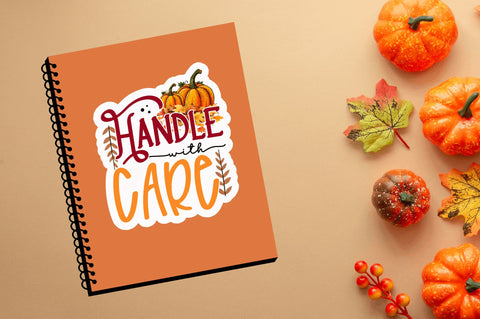 Handle with care Sticker Design Sublimation Regulrcrative 