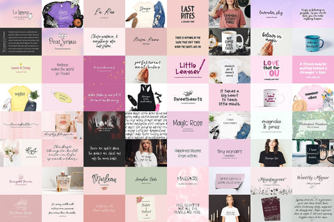 Handlettered Font Bundle Volume 2 Font Beck McCormick 