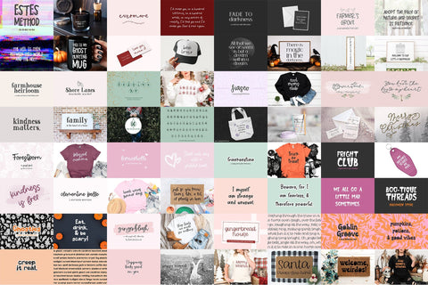 Handlettered Font Bundle Volume 2 Font Beck McCormick 