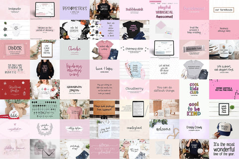 Handlettered Font Bundle Volume 2 Font Beck McCormick 