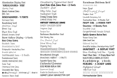 Handlettered Font Bundle Volume 2 Font Beck McCormick 