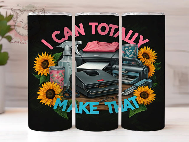 Handmade Entrepreneur Crafting Tumbler, 20oz Sublimation Design, DIY Tumbler Gift, Handmade Tumbler, Entrepreneur Tumbler, Motivational Tumbler Wrap Sublimation Lara' s Designs 