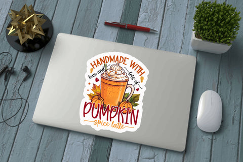 Handmade with love Sticker Design Sublimation Regulrcrative 