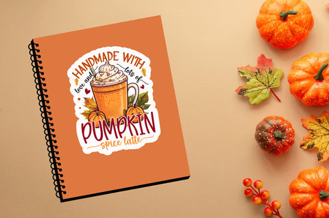 Handmade with love Sticker Design Sublimation Regulrcrative 